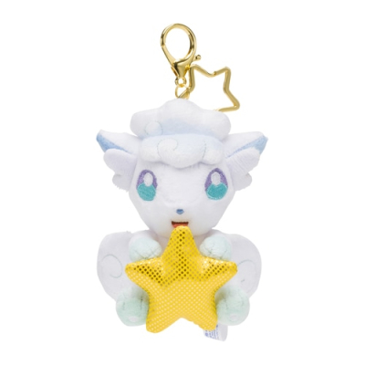 Officiële Pokemon center knuffel Alolan Vulpix mascot Speed Star 12cm 